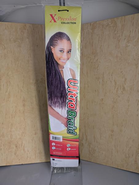 X-Pression Ultra Braid Braun 35, 100% Kanekalon Kunsthaar 165g